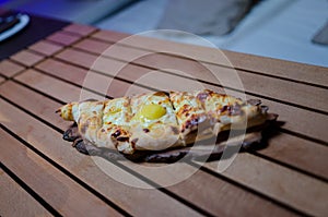 Ajarian traditional flatbread - khachapuri or hachapuri