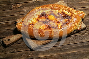 Ajarian traditional flatbread - khachapuri or hachapuri