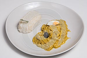 Aji de gallina photo