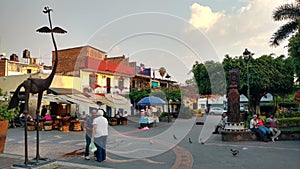 Ajijic main square