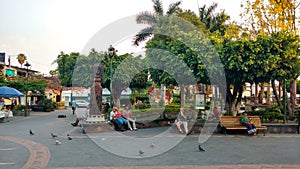 Ajijic main square