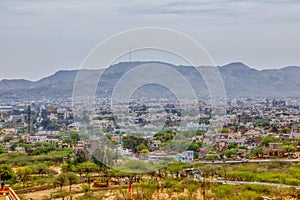 Ajmer city view India