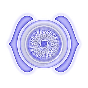 Ajna Chakra isolated