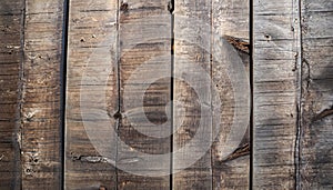 Horizontal Texture of Weathered Wooden Planks - Old and Worn Wood Texture Background photo