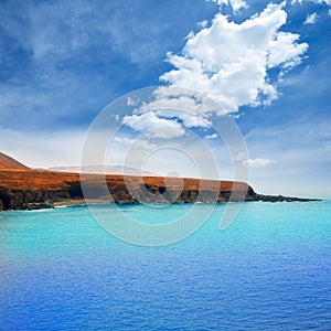 Ajuy beach Fuerteventura at Canary Islands photo