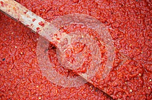 Ajvar making