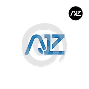 AJZ Logo Letter Monogram Design
