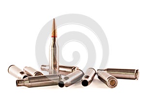 AK bullet and shells