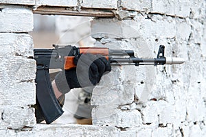 AK rifle
