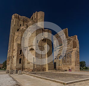 Ak Saray palace ruins in Shahrisabz, Uzbekist