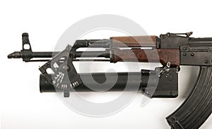 AK47 grenade launcher photo