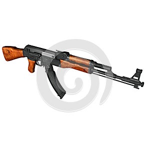 AK47 Kalashnikov Assault Rifle photo