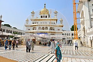 Akal Takht in the Golden Temple, Amritsar