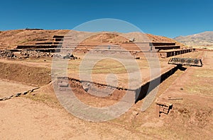 Akapana Pyramid, Tiwanaku, Bolivia