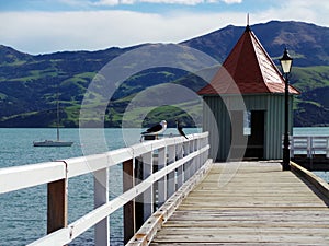 Akaroa Harbour, New Zealand