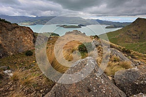 Akaroa Harbour from the Scenic Rim