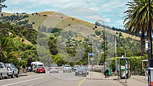 Akaroa Town, Canterbury, South Island, New Zealand