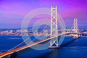 Akashi Kaikyo Bridge in Japan