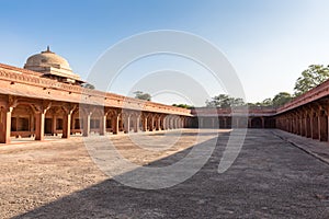 Akbar`s horse stable, Fatehpur Sikri, Uttar Pradesh, India