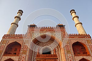 Akbar Tomb in Sikandra, near Agra, Uttar Pradesh state, northern India