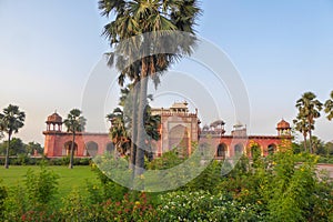 Akbar Tomb in Sikandra, near Agra, Uttar Pradesh state, northern India