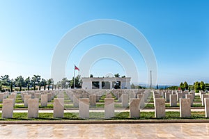 Akbas Martyrs Cemetery and Memorial in Canakkale