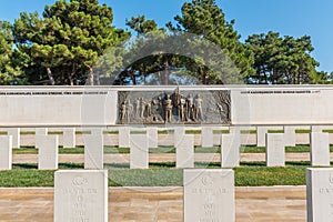 Akbas Martyrs Cemetery and Memorial in Canakkale