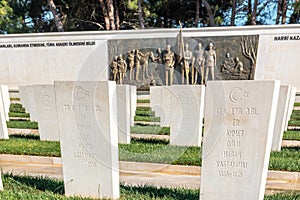 Akbas Martyrs Cemetery and Memorial in Canakkale