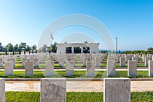 Akbas Martyrs Cemetery and Memorial in Canakkale