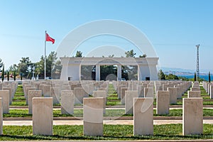 Akbas Martyrs Cemetery and Memorial in Canakkale