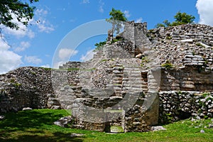 Ake mayan ruins Pyramide culture mexico Yucatan