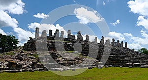 Ake mayan ruins Pyramide culture mexico Yucatan