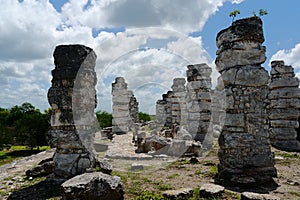 Ake mayan ruins Pyramide culture mexico Yucatan