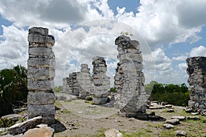 Ake mayan ruins Pyramide culture mexico Yucatan