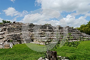 Ake mayan ruins Pyramide culture mexico Yucatan