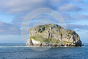 Aketxe island near Bermeo