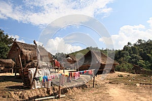 Akha tribe village (Laos)