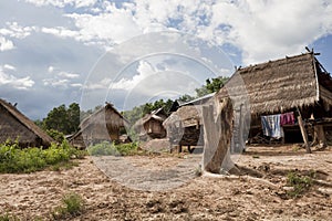 Akha village Muang Sing, Laos