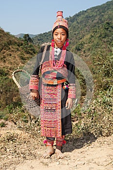 Akha woman in Laos