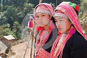 Akha woman in Laos