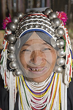 Akha woman in northern Thailand