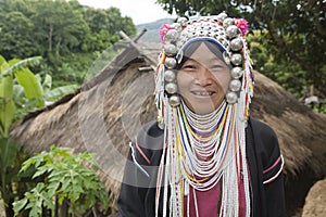 Akha woman in northern Thailand