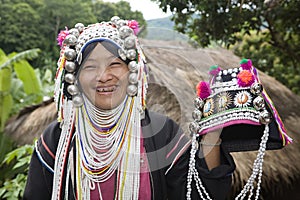 Akha woman in northern Thailand