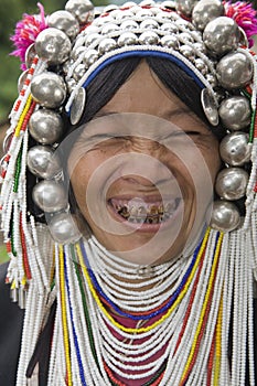 Akha woman in northern Thailand