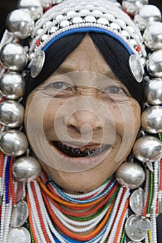 Akha woman in northern Thailand