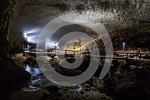 Akiyoshi Cave River and Hundred Plates