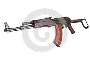 AKMS (Avtomat Kalashnikova) airborn version of Kalashnikov assault rifle
