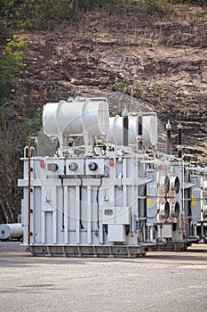 Akosombo Hydroelectric Power Station on the Volta River in Ghana