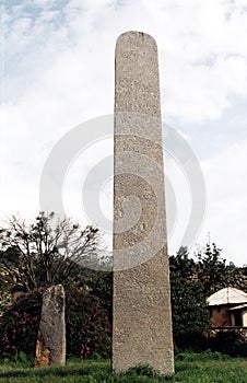 Aksum old stele