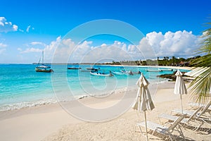 Akumal bay beach in Riviera Maya